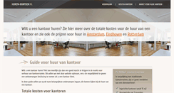Desktop Screenshot of huren-kantoor.nl